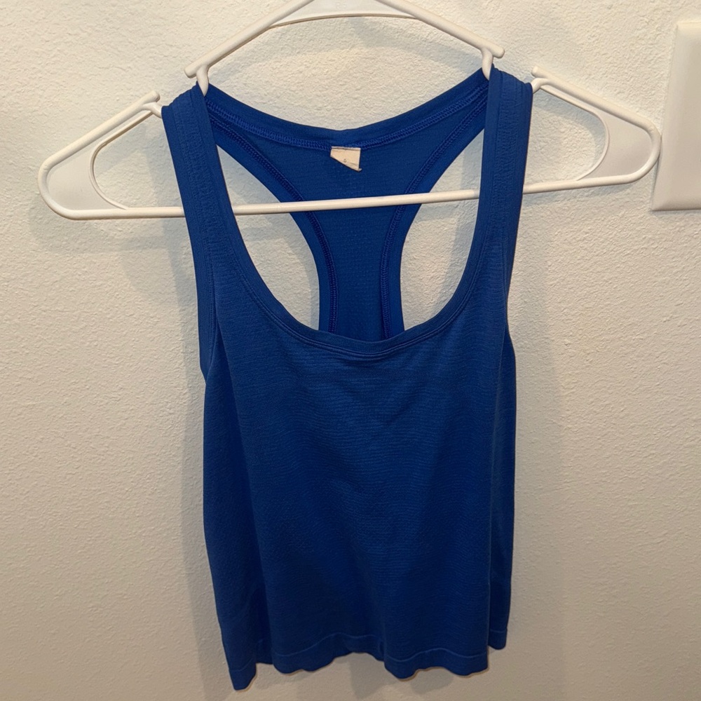 lululemon athletica Royal Blue Tank Top